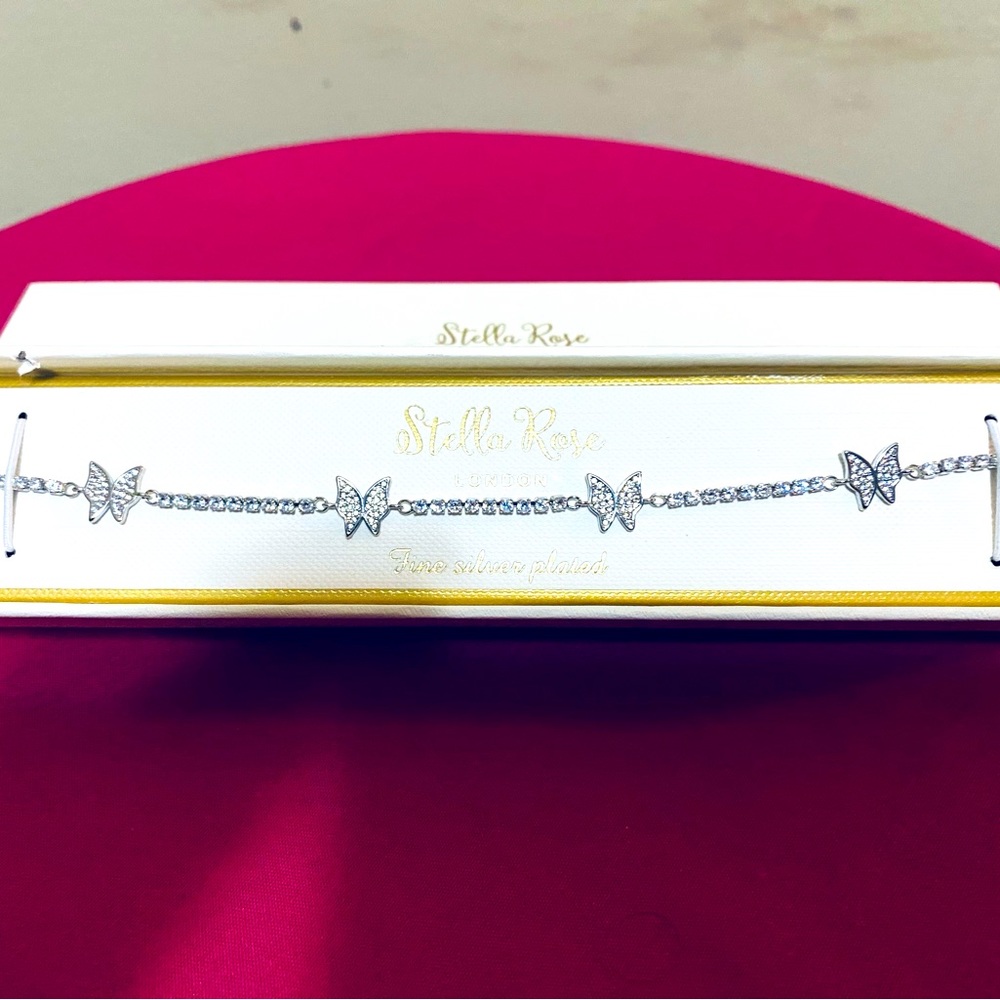 Stella Rose Butterfly Bracelet